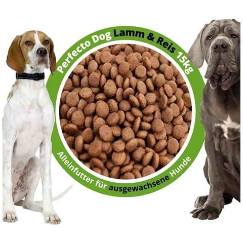 Cibo Secco Per Cani Perfecto Dog Agnello & Riso 15kg - Foto 1