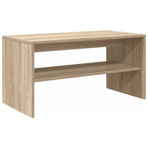Mobile Porta Tv Rovere Sonoma 80x40x40 Cm In Legno Multistrato - Foto 2
