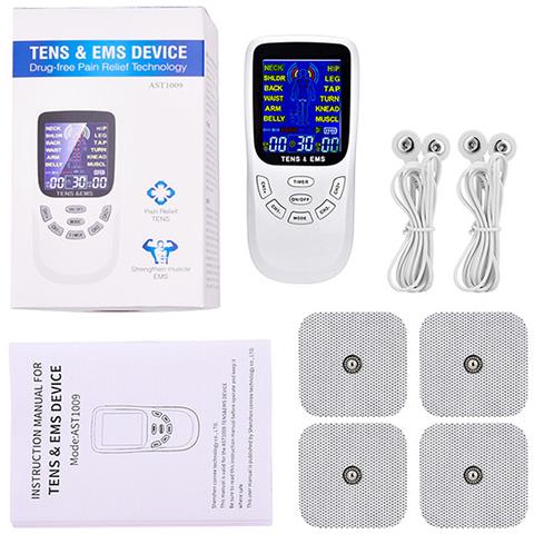 Ems Elettrostimolatore Muscolare Mhd-12dck2 Portatile. 12 Modalità, 2 Canali Duali. Dimensione Compatta, Alimentazione A Batterie. - Foto 2