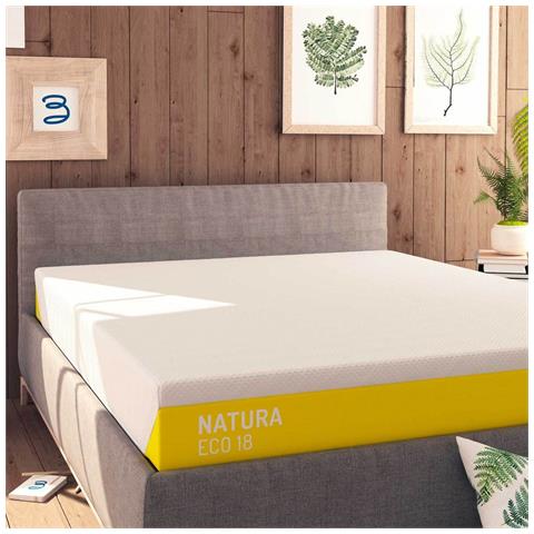 Materasso Lattice Natura Eco 18 cm con Fodera Sfoderabile in Cotone Naturale, Singolo misura 90x190 cm - Foto 2