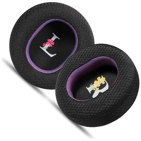 Cuscinetti Auricolari Neri E Viola In Rete Traspirante Per Dyson Zone - Foto 3