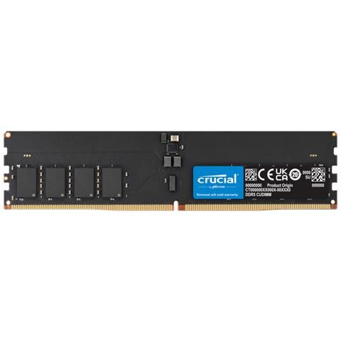 Memoria CT64G64C52CU5 64 GB (1x64 GB) DDR5 5200 MHz CL52 288-pin DIMM Colore Nero - Foto 1