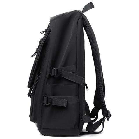 Zaino Casual Nero Leggero E Di Grande Capacità - Nylon E Poliestere, Zaino Impermeabile Per Laptop - Foto 2