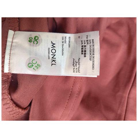 Abito Al Ginocchio Elegante Comodo Rosa Taglia M - Foto 2