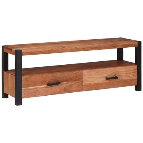 Armadi e Supporti per Storage di Media Marrone 110 x 30 x 40 cm - Foto 2