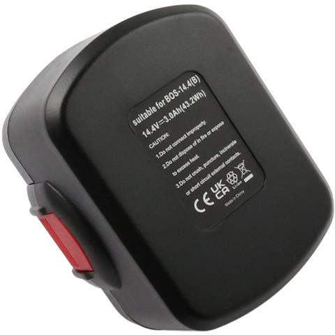 Batteria 14.4v Li-ion 3000mah 43,2wh Per Utensile Bosch Gli 14,4v Gsr 14,4 Ve-2 - Foto 1