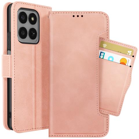 Custodia A Libro Per Honor 400 Smart Con Portacarte Rimovibile E Funzione Stand - Foto 2