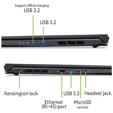 Nitro V 16 AI ANV16-42-R47N AMD Ryzen™ 7 260 Computer portatile 40,6 cm (16") WUXGA 16 GB DDR5-SDRAM 1 TB SSD NVIDIA GeForce RTX 5070 Wi-Fi 6E (802.11ax) Windows 11 Home Italiano Nero, Rosso - Foto 11