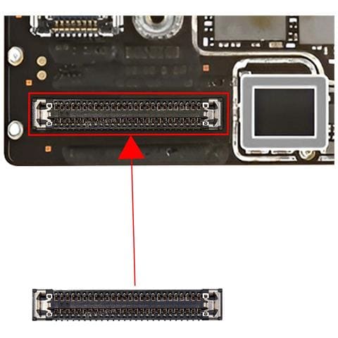 Connettore Fpc Interfaccia Segnale Per Iphone 16 Pro / 16 Pro Max 16 Pin - Foto 2