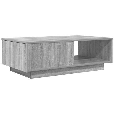 Tavolino da salotto con cassetto Grigio Sonoma 95 x 55 x 31 cm - Foto 1