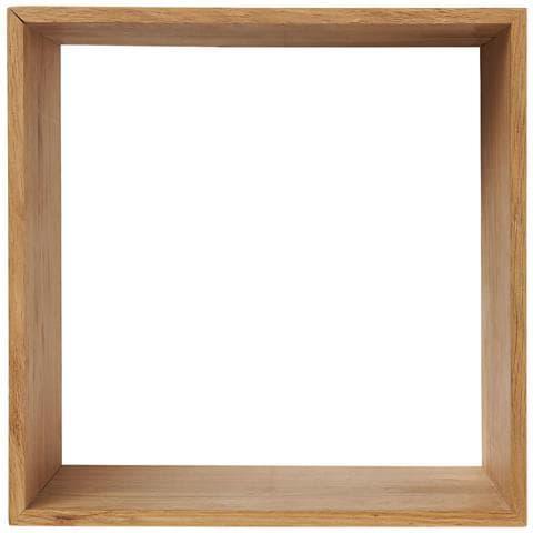 Mensola Lattoon-marrone-legno-18x30x30 Cm - Foto 1