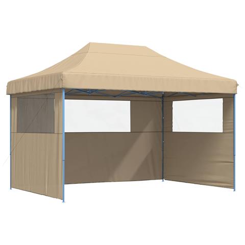 Tenda Party Beige 279 x 410 x 315 cm Tessuto Oxford - Foto 1