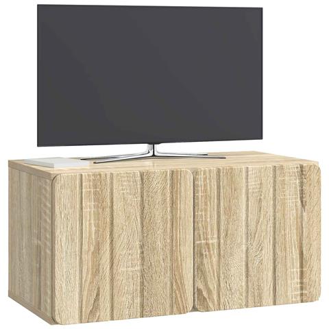 Mobile Porta TV da Muro Rovere Sonoma 59,5 x 31 x 30 cm - Foto 2