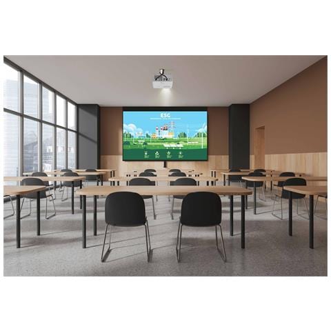 ZH521 Proiettore a raggio standard 5500 ANSI lumen DLP 1080p (1920x1080) Compatibilità 3D Bianco - Foto 15