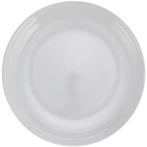 63552 - Piatto da portata rotondo classico in melamina, diametro 44,5 cm - Bianco - Foto 3