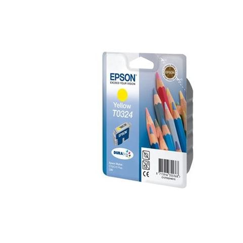 C13T03244020 Cartuccia Ink Originale Gialla Stylus C70 C80 Capacità 420 Pagine - Foto 2