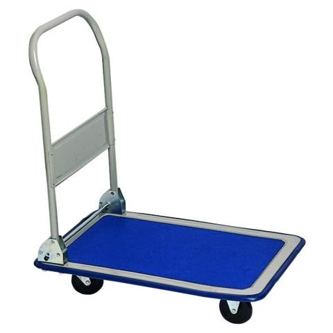 Carrello Pieghevole Portapacchi Portacasse Portata Max 150 Kg 83x74x48 Cm - Foto 2
