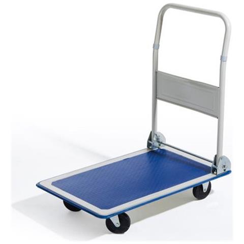 Carrello Pieghevole Portapacchi Portacasse Portata Max 150 Kg 83x74x48 Cm - Foto 3