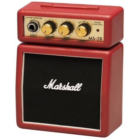 MS-2R Mini Amplificatore per Chitarra Potenza 1 Watt Colore Rosso - Foto 2