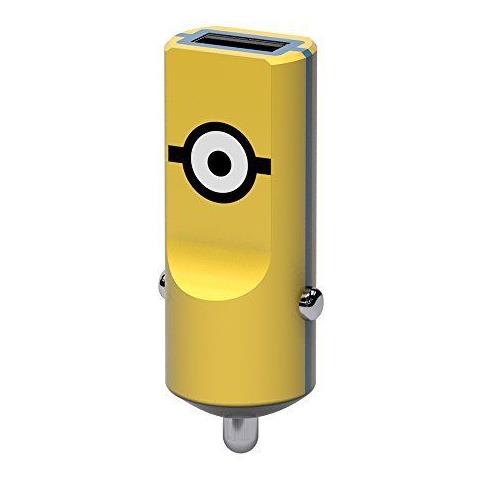 Caricabatteria da Auto Universale e Smartphone 2.4 A Colore Giallo - Foto 2