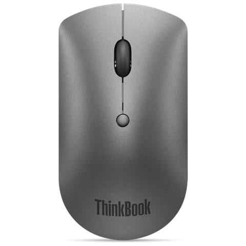 Mouse ThinkBook Bluetooth Ottico 3 Tasti 2400 DPI Colore Grigio - Foto 2