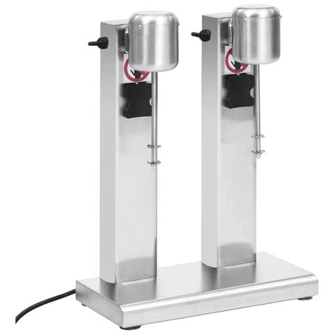 Frullatore Per Milkshake Con Tazza Doppia In Acciaio Inox 2 L - Foto 2