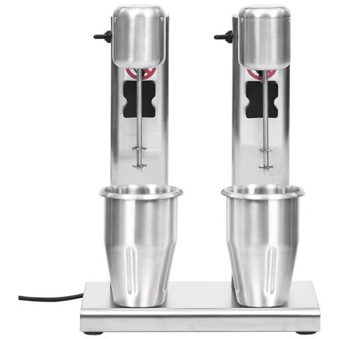 Frullatore Per Milkshake Con Tazza Doppia In Acciaio Inox 2 L - Foto 10