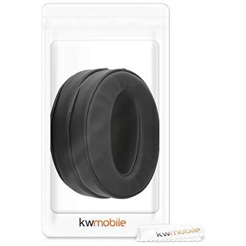 2x Auricolari Sennheiser Hd Compatibile Con 450 Btnc - Pu Ricambio In Pelle Paraorecchie Per Le Cuffie - Nero - Foto 1