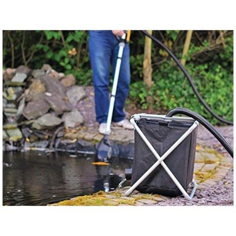 Hozelock Stagno Vuoto Basket Silver Nero 40x25x15 Cm - Foto 2