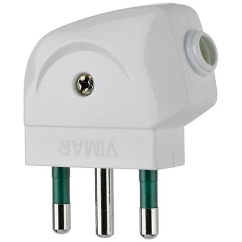 00212. b 00212b - Spine E Prese Spina 2p+t 16a S17 90° Bianco - Foto 1