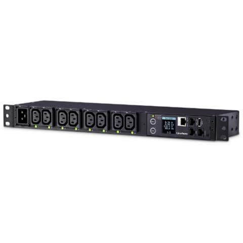Cyberpower Pdu81005 Unità Di Distribuzione Dell'energia (pdu) 1u Nero 8 Presa (e) Ac - Foto 3