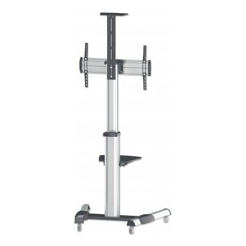 461245 70" Portatile Nero, Argento base da pavimento per tv a schermo piatto - Foto 1