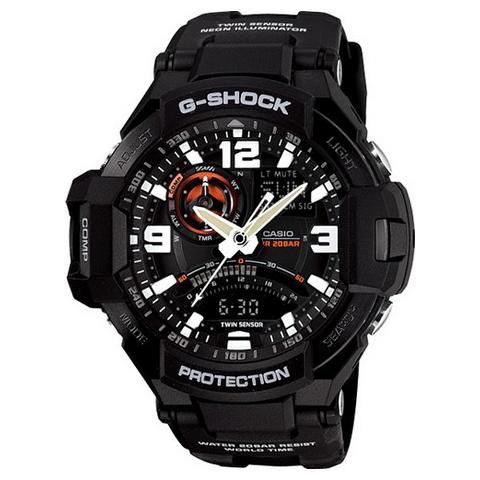 G-Shock Orologio da polso Maschio Quarzo (batteria) Nero - Foto 1