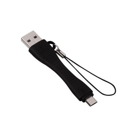 USB A - Micro-USB M / M 6cm 0.06m USB A Micro-USB B Nero cavo USB - Foto 1