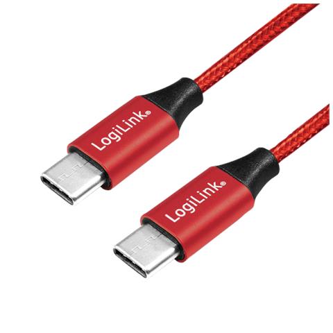 CU0156 cavo USB 1 m 2.0 USB B USB C Rosso - Foto 1