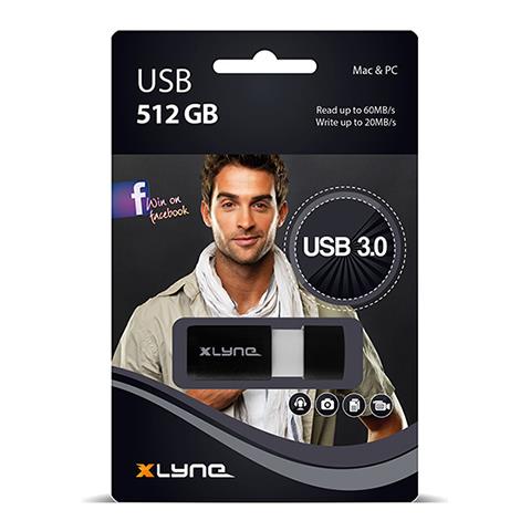 7951200 unità flash USB 512 GB USB tipo A 3.2 Gen 1 (3.1 Gen 1) Nero, Bianco - Foto 2