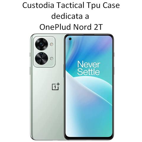 Custodia Originale Tpu Cover Case Per Oneplus Nord 2t Trasparente - Foto 2