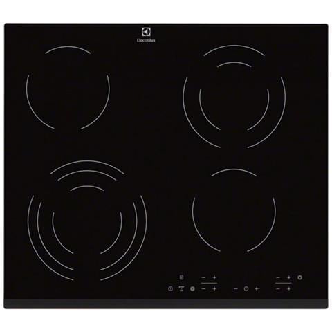 Piano Cottura EHF6343FOK da Incasso 4 Zone Cottura da 60 cm Colore Nero - Foto 1