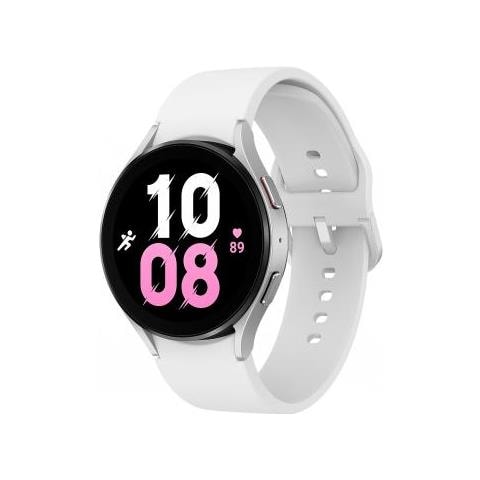 Galaxy Watch5 1.4"" Super Amoled 44 Mm Argento Gps Satellitare Braccialetto Bianco - Foto 1