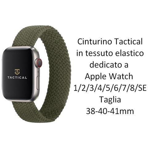 Cinturino L 751 Originale Braided String Per Apple Watch 1-2-3-4-5-6-7-se 38 40 41mm Verde - Foto 2