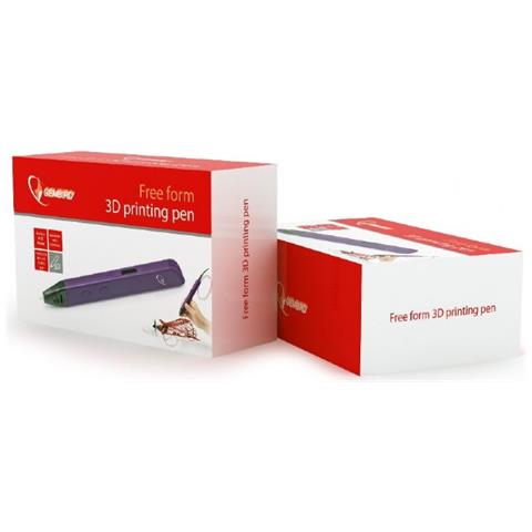 3DP-PEND-01 penna 3D Nero, Viola - Foto 2