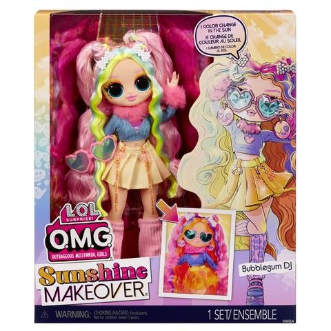 Bambola 589426 Lol Surprise Omg Sunshine Makeover Bubblegum - Foto 1