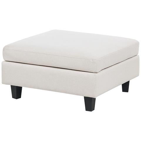 5 Posti Unstad Tessuto Beige Chiaro Con Ottomana - Foto 2