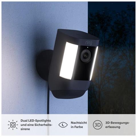 Telecamera di Sicurezza IP Spotlight Cam Pro Plug Scatola Interno ed esterno 1920 x 1080 Pixel Soffitto /muro - Foto 2