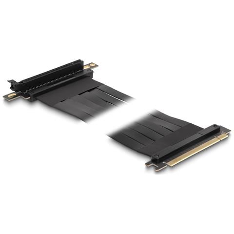 Scheda Riser PCI Express x16 maschio per slot x16 angolare a 90° con cavo da 60 cm - Foto 2