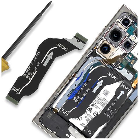 Connettore Scheda Madre Galaxy S24 Ultra Originale, Nero - Foto 2