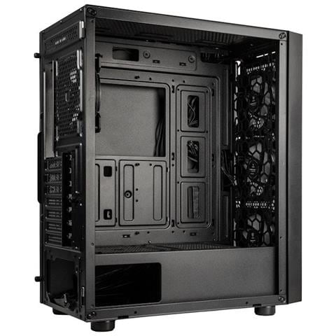 Case Observatory Duo Midi Tower ATX, micro-ATX, Mini-ITX 2 Porte USB 3.0 Colore Nero (Finestrato) - Foto 6