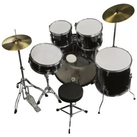 Batteria Acustica ED-300 Colore Blu Metallizzato - Foto 4