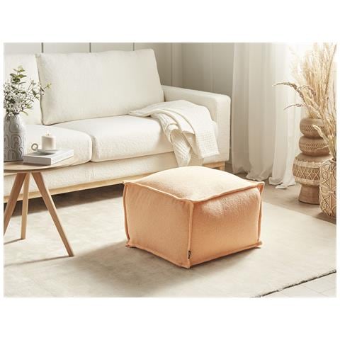 Pouf Sherali Cotone Arancione - Foto 1