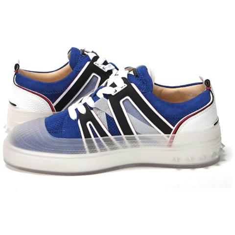 Scarpe Mogador Vida Viva In Camoscio Piatto Blu - Eu40/us7 - Foto 5